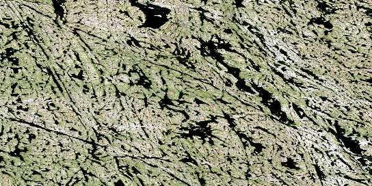 Air photo: Lac Mecto Satellite Image map 034J10 at 1:50,000 Scale