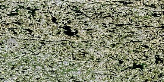 Lac Sailasiup Tasinga Satellite Map 034K06 at 1:50,000 scale - National Topographic System of Canada (NTS) - Orthophoto