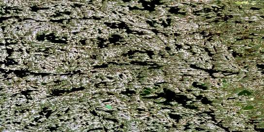 Air photo: Lac Cheminade Satellite Image map 034K07 at 1:50,000 Scale