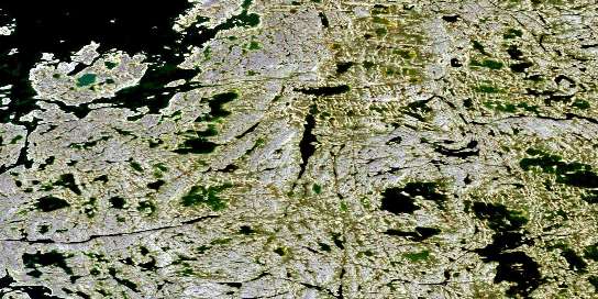 Air photo: Riviere Nauberakvik Satellite Image map 034L16 at 1:50,000 Scale