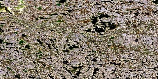 Air photo: Lac Nialiup Tasinga Satellite Image map 034N04 at 1:50,000 Scale