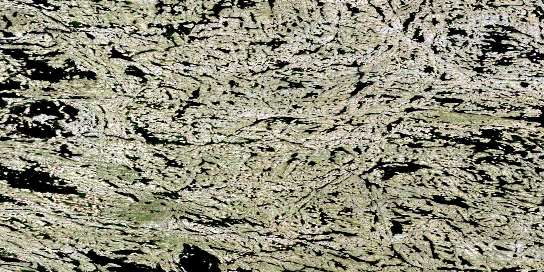 Air photo: Lac Fergus Satellite Image map 034O02 at 1:50,000 Scale