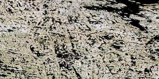 Air photo: Lac Barvilier Satellite Image map 034O07 at 1:50,000 Scale
