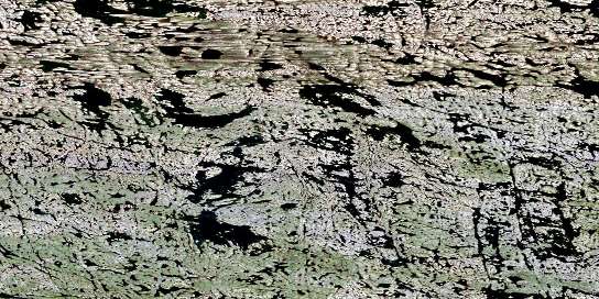 Lac Mezard Satellite Map 034O12 at 1:50,000 scale - National Topographic System of Canada (NTS) - Orthophoto