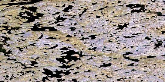 Air photo: Lac Peltier Satellite Image map 035G03 at 1:50,000 Scale