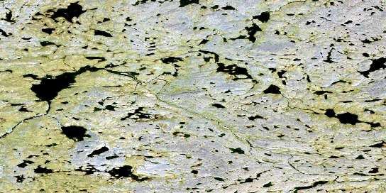 Lac Belleau Satellite Map 035G12 at 1:50,000 scale - National Topographic System of Canada (NTS) - Orthophoto