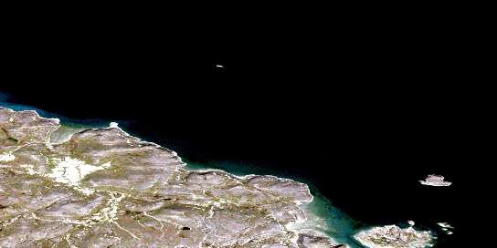 Air photo: Weggs Island Satellite Image map 035I06 at 1:50,000 Scale