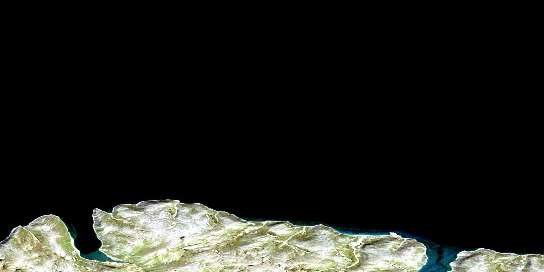 Air photo: Cap La Lande Satellite Image map 035J06 at 1:50,000 Scale