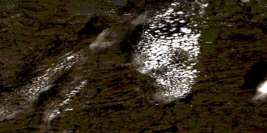 Air photo: Dunes Pingasualuit Satellite Image map 035K03 at 1:50,000 Scale