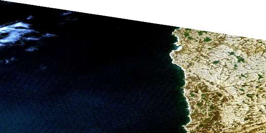 Air photo: Pointe De Sainte-Helene Satellite Image map 035L01 at 1:50,000 Scale