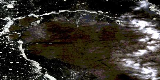 Air photo: Edaloh Inlet Satellite Image map 035N11 at 1:50,000 Scale