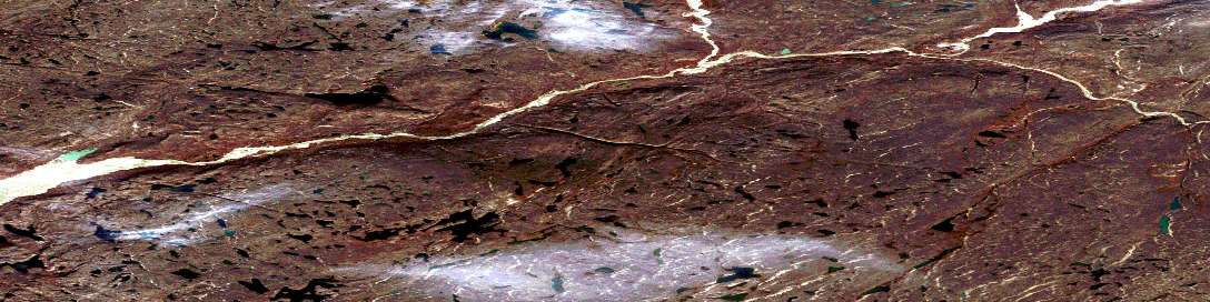 Air photo: Macdonald River Satellite Image map 037D11 at 1:50,000 Scale