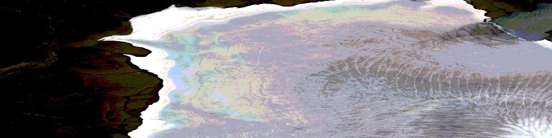 Air photo: Lewis Glacier Satellite Image map 037E06 at 1:50,000 Scale