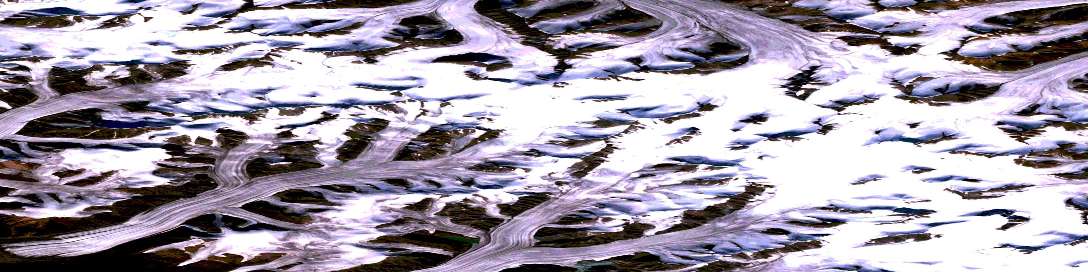 Air photo: Savik Mountain Satellite Image map 038C05 at 1:50,000 Scale