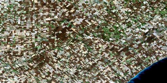 Air photo: Bothwell Satellite Image map 040I12 at 1:50,000 Scale