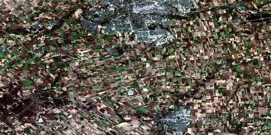 Air photo: St Thomas Satellite Image map 040I14 at 1:50,000 Scale