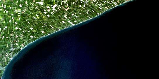 Air photo: Wheatley Satellite Image map 040J01 at 1:50,000 Scale