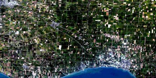 Air photo: Essex Satellite Image map 040J02 at 1:50,000 Scale