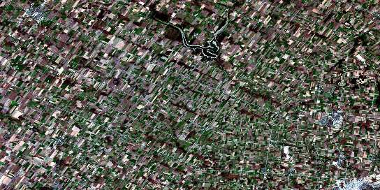 Air photo: Conestogo Satellite Image map 040P10 at 1:50,000 Scale