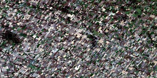 Air photo: Seaforth Satellite Image map 040P11 at 1:50,000 Scale