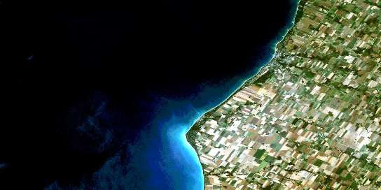 Air photo: Kincardine Satellite Image map 041A04 at 1:50,000 Scale