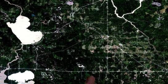 Air photo: Porquis Junction Satellite Image map 042A10 at 1:50,000 Scale