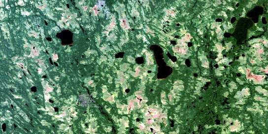 Air photo: Mcparlon Lake Satellite Image map 042I02 at 1:50,000 Scale
