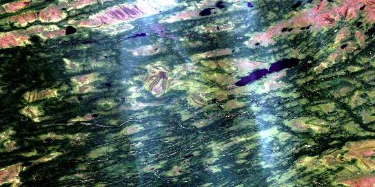 Air photo: Martison Lake Satellite Image map 042J06 at 1:50,000 Scale
