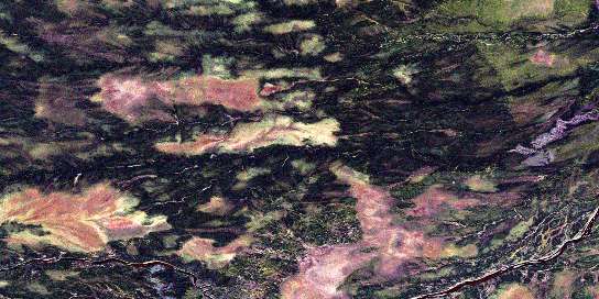 Air photo: Little Ash River Satellite Image map 042K07 at 1:50,000 Scale