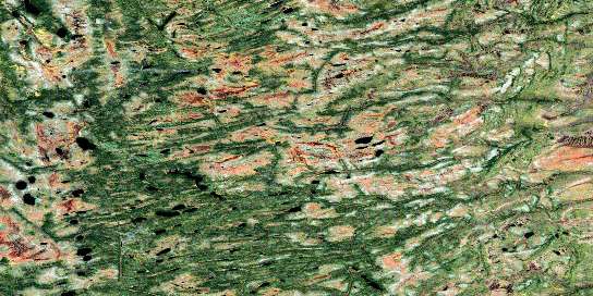 No Title Satellite Map 042N10 at 1:50,000 scale - National Topographic System of Canada (NTS) - Orthophoto