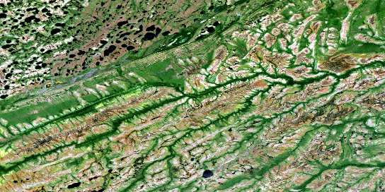 Air photo: Agwasuk River Satellite Image map 042O01 at 1:50,000 Scale