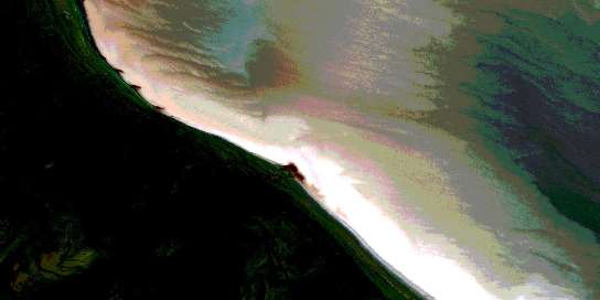 Big Willow River Satellite Map 043A12 at 1:50,000 scale - National Topographic System of Canada (NTS) - Orthophoto
