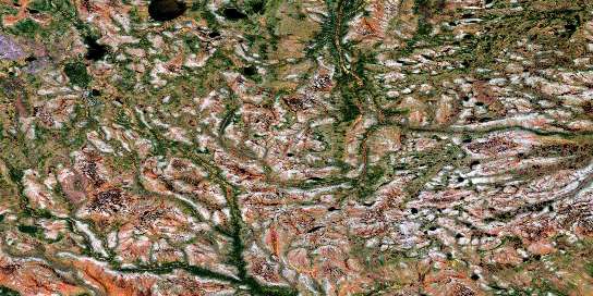 No Title Satellite Map 043C02 at 1:50,000 scale - National Topographic System of Canada (NTS) - Orthophoto