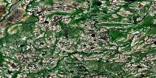 No Title Satellite Map 043C15 at 1:50,000 scale - National Topographic System of Canada (NTS) - Orthophoto