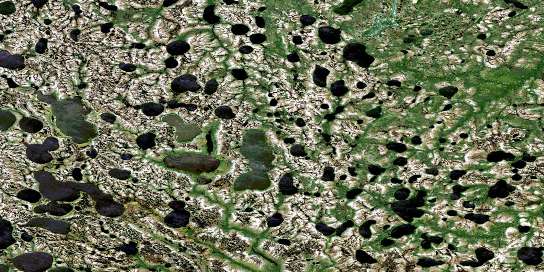 No Title Satellite Map 043F06 at 1:50,000 scale - National Topographic System of Canada (NTS) - Orthophoto