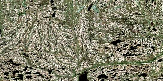 No Title Satellite Map 043L01 at 1:50,000 scale - National Topographic System of Canada (NTS) - Orthophoto