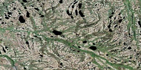 No Title Satellite Map 043L02 at 1:50,000 scale - National Topographic System of Canada (NTS) - Orthophoto