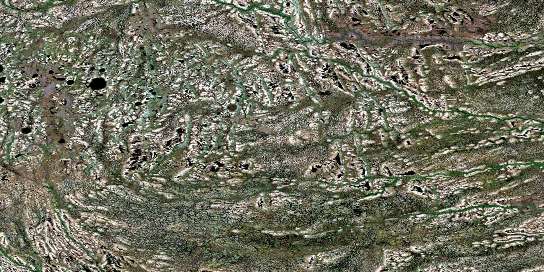No Title Satellite Map 043L16 at 1:50,000 scale - National Topographic System of Canada (NTS) - Orthophoto