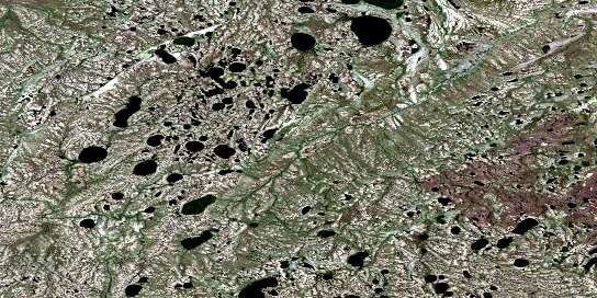 No Title Satellite Map 043M05 at 1:50,000 scale - National Topographic System of Canada (NTS) - Orthophoto