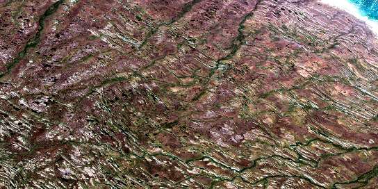 No Title Satellite Map 043N05 at 1:50,000 scale - National Topographic System of Canada (NTS) - Orthophoto