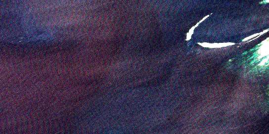 Air photo: Revillon Island Satellite Image map 043P16 at 1:50,000 Scale