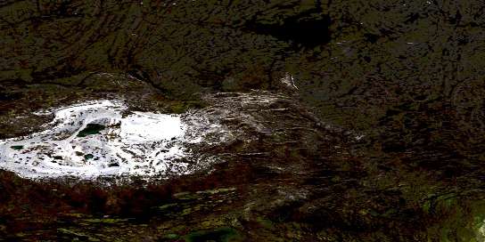 Air photo: Akogotiak Hill Satellite Image map 046B01 at 1:50,000 Scale