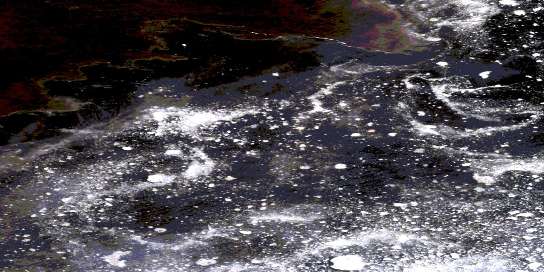 Air photo: Palmer Bay Satellite Image map 046J09 at 1:50,000 Scale