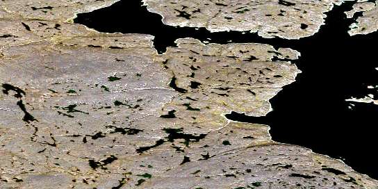 Air photo: Cape Reid Satellite Image map 046K09 at 1:50,000 Scale