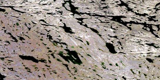 Air photo: Wilson Lake North Satellite Image map 046L15 at 1:50,000 Scale