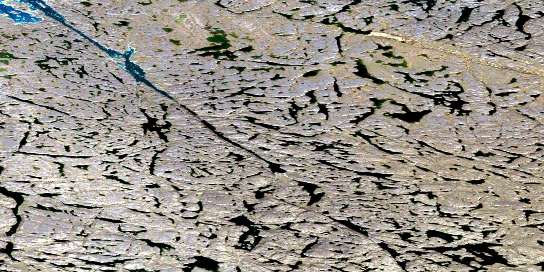 Air photo: Munroe Inlet Satellite Image map 046M02 at 1:50,000 Scale