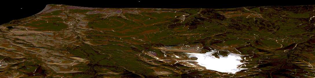 Cape Charles Yorke Satellite Map 048D11 at 1:50,000 scale - National Topographic System of Canada (NTS) - Orthophoto