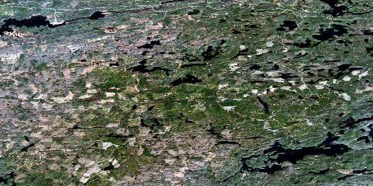 Air photo: Pipe Lake Satellite Image map 052C09 at 1:50,000 Scale