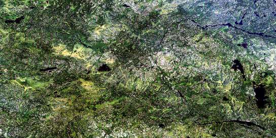 Air photo: North Eagle Lake Satellite Image map 052M05 at 1:50,000 Scale