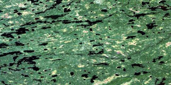 Air photo: Mcvicar Lake Satellite Image map 052O11 at 1:50,000 Scale